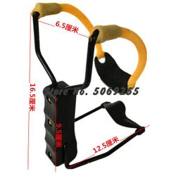 Professional Slingshot With Wrist Support Latex Band Outdoor Hunting Steel Sling Shot Kids Toys Catapult