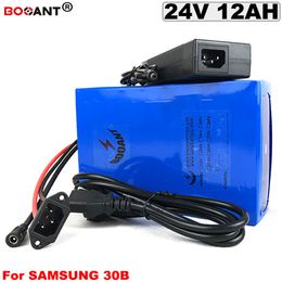 Rechargeable Lithium ion battery 24V 12AH for original Samsung 18650 Electric bike battery 24V for Bafang BBSHD 250W 350W Motor