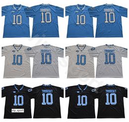 New Style Mitchell Trubisky Football North Carolina Tar Heels Jerseys College Black Alternate White Blue Team Ed University