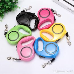 New Automatic Retractable Traction Rope Magic Pet Dog/Cat Puppy Automatic Tractor Dog Rope Walking Lead Leash T1I434