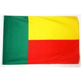 Benin 90*150cm Flag Banner Free Shipping 3x5 Feet Benin National Flag for Meeting, Parade, Party, Hanging, Decoration