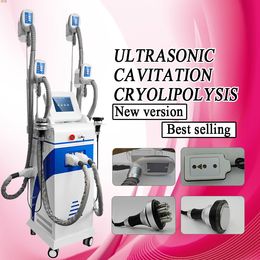 2022 Newest freeze fat Cryolipolysis Machine Cool Body Shaping Therapy System 4 Handles Work Salon Slimming Equipment