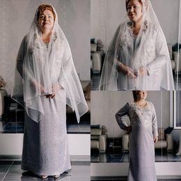 2020 Bohemian New Arrival Long Sleeve A Line Wedding Dresses Jewel Neck Satin Applique Bridal Gowns Plus Size Wedding Gowns