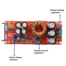 Freeshipping NEW 1200W 20A DC Converter Boost Step Up Power Supply Module IN 10-60V OUT 12-83V