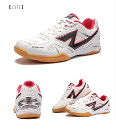 Scarpe da ping pong antiscivolo mens scarpe sportive traspiranti tavolino professionale scarpe da ping pong scarpe da uomo hard-indossato scarpe da uomo-per-table-tennis