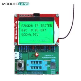 Freeshipping EZM328 GM328R Digital Combo transistor tester ESR frequency LCR Diode Capacitor Metre PWM squarer wave genera