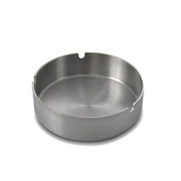 Round Metal Ashtray Stainless Steel Ash Tray Creative Ashtray