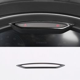 Car Styling Dashboard Radiator Odometer Decorative Frame Cover Trim Stainless Steel For Audi A6 C8 2019 Interior Accessories