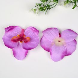 150 pieces Artificial flowers petal fake Phalaenopsis Silk Flower Fashion Butterfly Orchid Bouquet Party Decor hotel Wedding Home Decoration
