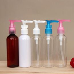 100ml Container Cosmetics Empty Refillable Bottles Cream Pump Pressed Spray Body Wash Skin Care Shampoo Lotion bottle KKA7740