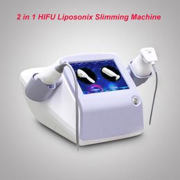 5 cartridges 1.5mm 3.0mm 4.5mm 8mm 13mm 2 in 1 HIFU liposonix wrinke removal skin rejuvenation body shaping slimming machine