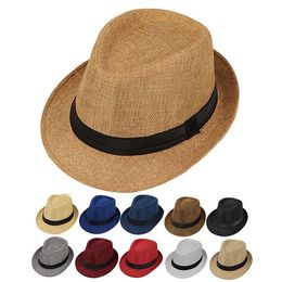 11 Kinds of Pure Jazz Top Hats Sunscreen for the Elderly Sun Hats Retro Classic British Elderly Hats T3I5246