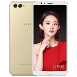 Original Huawei Honour V10 4G LTE Cell Phone 4GB RAM 64GB 128GB ROM Kirin 970 Octa Core Android 5.99" Full Screen 20MP AI AR OTG NFC Fingerprint ID Face Smart Mobile Phone