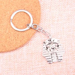 36*28mm egyptian king tut tutankhamen KeyChain, New Fashion Handmade Metal Keychain Party Gift Dropship Jewellery