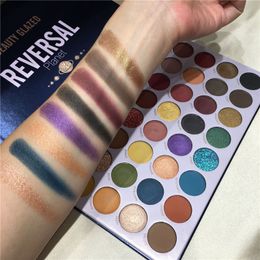 BEAUTY GLAZED Reversal Planet Glitter Eyeshadow Palette Makeup Kit 40 Colours Matte Shiny Eyeshadow Pallete Waterproof Pigmented