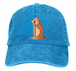 Fashion-Cap for Men & Women, The Rainbow sloth Style Cotton Washed Cowboy Hat Adjustable Snapback Dad Hat Golf Cap