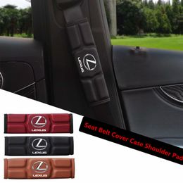 Cotton Car Seat Belt Cover Pad Shoulder Cushion Auto Safety for LEXUS