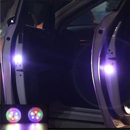 2 St/ück Auto T/ür Anti Kollisions Magnetische Induktion LED-Licht Strobe-Lampe Wasserdichte T/ür offen Warnleuchte