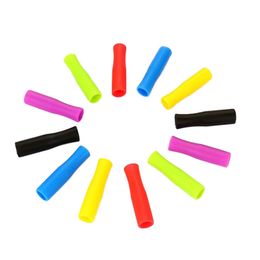 100pcs/lot Free shipping hot Silicone Straw Tips for 6 mm diameter Stainless Steel drinking Straws