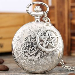 Antique Unique Sweater Necklace Pocket Watch Noble Japan Anime Sailor Moon Series Quartz Analogue Display Women Girl Pendant Chain G232D