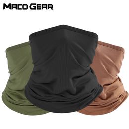 Outdoor Sport Bandana Mask Tube Fishing Cycling Tactical Hiking Cover Neck Gaiter Biker Headband Scarf Face Shield Men