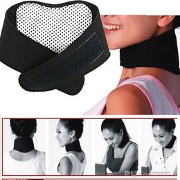 Tourmaline Self Heating Magnetic Therapy Neck Wrap Belt Neck Self Heat Brace Support Strap100pcs