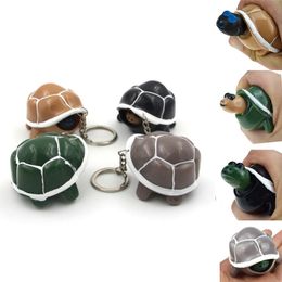 turtle key ring Decompression vent toy creative decompression Artefact squeeze turtle key chain vent ball squeezing new exotic toys 4 Colour