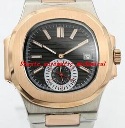 Multi-style Link Men Watch Wristwatch 40.5mm 5980/1A-014 Automatic Silver Gold Stainless Steel Bracelet Luxury Watch