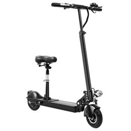 YOUPING Q01 Folding Electric Scooter 350W Motor 7.8Ah Battery 8 Inch Tyre Containing Seat - Black