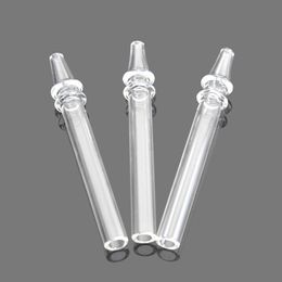 Newest Transparent Pyrex Glass Oil Bubbler Wax Mouth Tip Portable Mouthpiece Innovative Design Smoking Pipe Bongs Accessories Hot Cake DHL