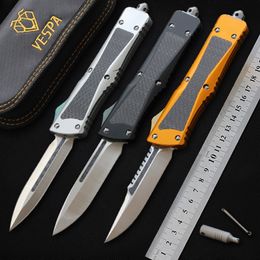 микро карманные ножи Скидка VESPA тактический боевой нож S35VN лезвие алюминий + углеродного волокна ручка охотничий нож кемпинг открытый выживания EDC инструмент карманный нож