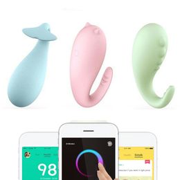Monster Pub Vibrator Long Distance Remote Control USB Charge Vibrating Egg Sex Toy for Couple Bluetooth Connected Vibrators Y191228