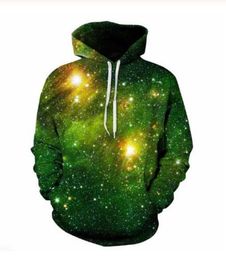 Mens Designer Hoodies for Women Men Couples Sweatshirt Lovers 3d Space Galaxy Hoodies Coats Hooded Pullovers Tees Clothing