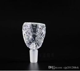 Transparent bubble head Wholesale bongs Oil Burner Pipes Water Pipes Glass Pipe Oil Rigs Smoking