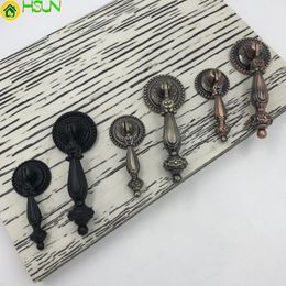 2Pcs Antique pendant Cabinet Knobs and Handles Wardrobe Door Pulls Dresser Drawer Handles Kitchen Cupboard Handle