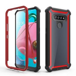 Armour Defener Case for LG K51 Stylo 6 MOTO G Stylus 3 in 1 Hybrid Cover Hard Back Cover with OPP Bag