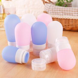 Portable silicone press bottles of home shower gel hand sanitizer shampoo container bottles of travel cosmetics bottles T3I5774