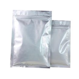 15*22cm 220micron Thicken Aluminium Foil Bag Flat Bottom Zip Bag