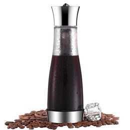 Coffee Maker Pot Mocha Cold Brew Cafetera Philtre Coffee Pot Leakproof Thick Glass Tea Infuser Percolator Tool Espresso Maker Water Bottle