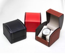 3 Colours Luxury Watch Box Leather Jewellery Wrist Watches Holder Display Storage Box Organiser Case Gift SN1955