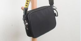 MINI Men Yellow canvas belt high Shoulder Bag pu chest bag waist bags multi purpose satchel Bag Messenger women241Y