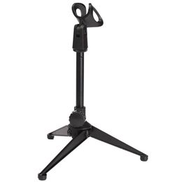 Microphone holder Microphone Stand Table stand microphone Mic table lightweight compact tripod design Stand holder with clamp