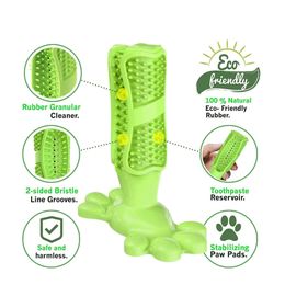 Toothbrush for pets Pet Chew toys Dog Teeth Cleaning Tools Silicone Dog Toys Teeth Tooth Brushing Stick With Medium and large size