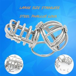 Chastity Devices Stainless steel male belt cock cage device penis lock cb metals penis sex toys adult product
