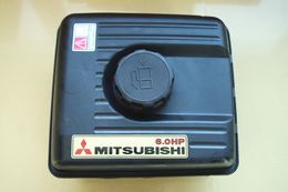 Genuine fuel tank assembly black plastic for Mitsubishi GM182 GT600 6.0HP engine motor water pump fuel tank & cap