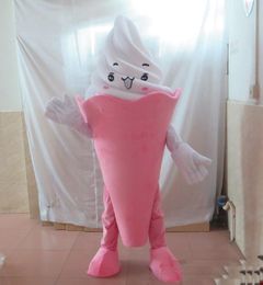 Factory 2019 Hot the Head Ice Cream Mascot Costume Adult to Wear for Sale
