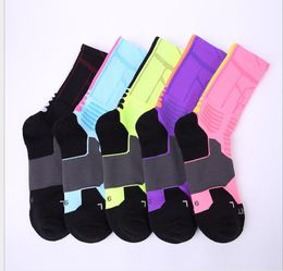 Thickened towel bottom socks comfortable breathable sweat absorption Anti-friction elite basketball socks