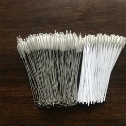 Reusable Straw Brush Stainless Steel Drinking Straws Plastic Cleaning Brush Eco Friendly Tube Cleaner Wholesale yq410