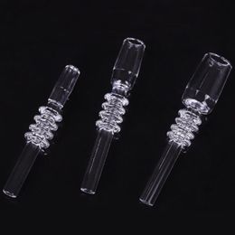 COOL 10MM 14MM 18MM Pyrex Glass Tip Straw Bong Silicone Hookah Smoking Accessories Portable Innovative Design Collection Tool DHL