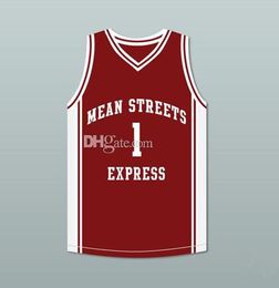 Derrick Rose 1 Mean Streets Express Retro Classic Basketball Jersey Mens Stitched Custom Number and name Jerseys